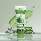Aloevera Whitening Hydrating Cleanser Exfoliating and Clarifying