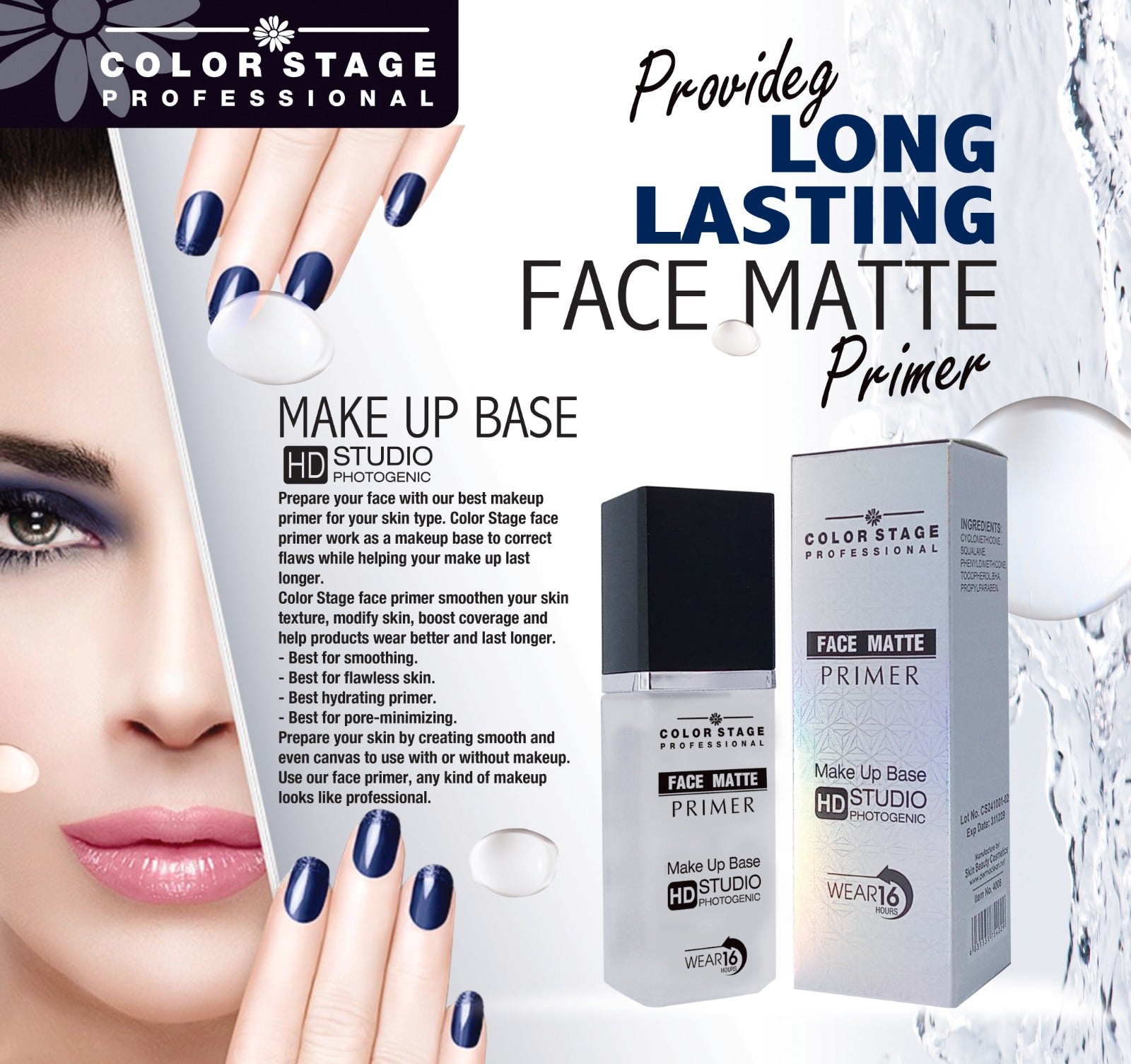 color stage face matte primer