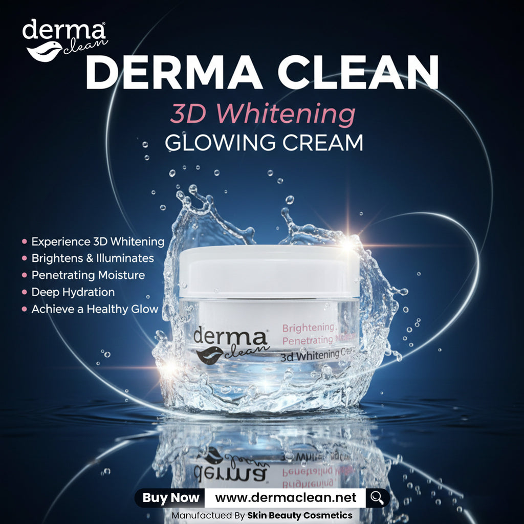 Derma Clean 3d Whitening Cream - 30grm