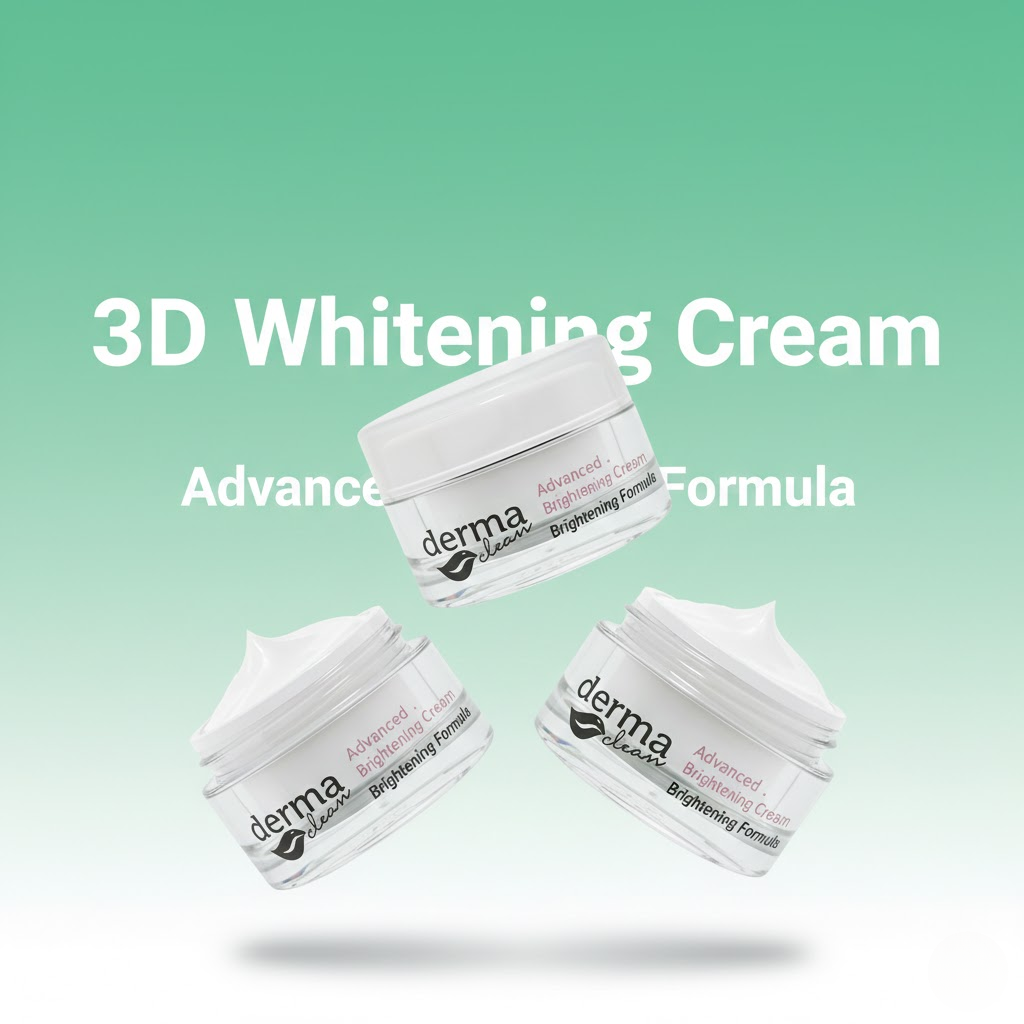 Derma Clean 3d Whitening Cream - 30grm