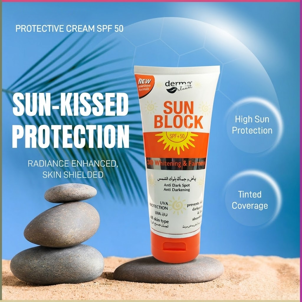 Derma Clean Sun Block - 150ml
