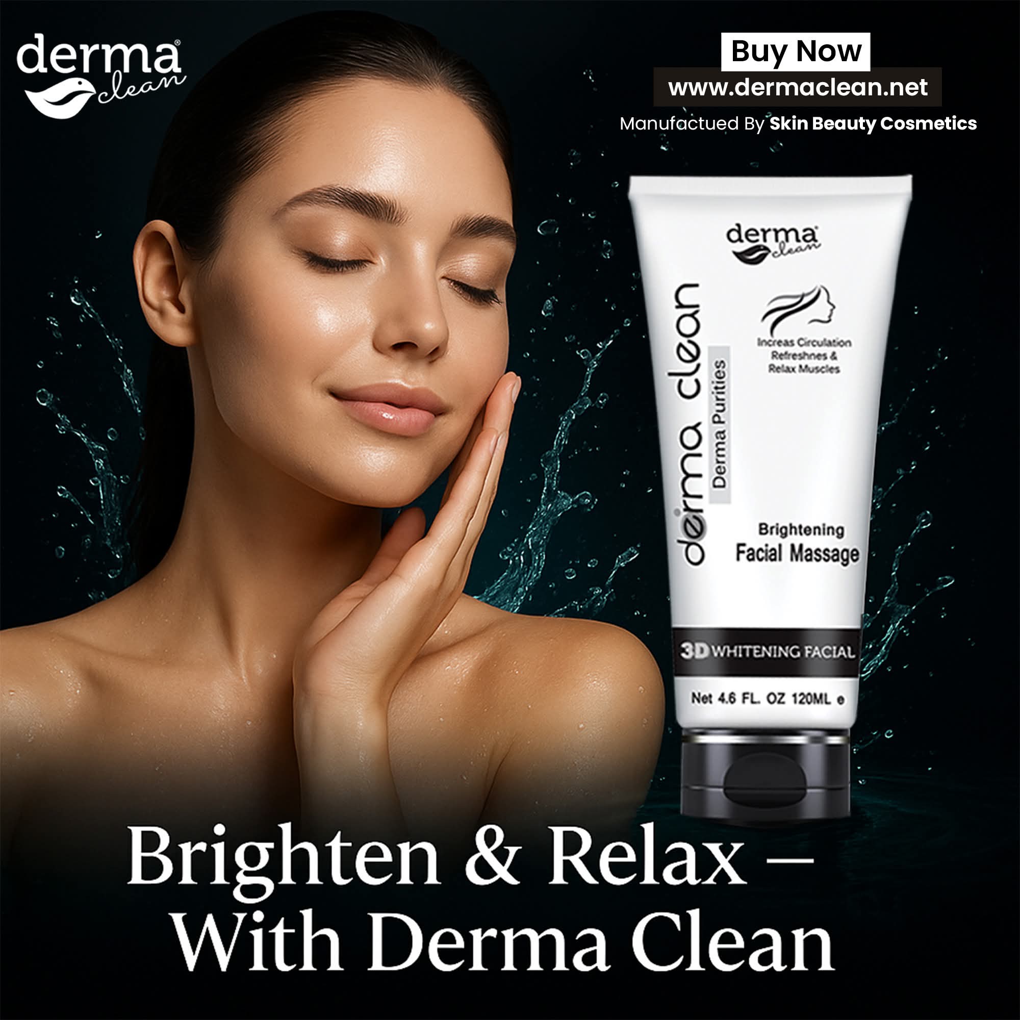 3D Brightening Facial Massage 120ml