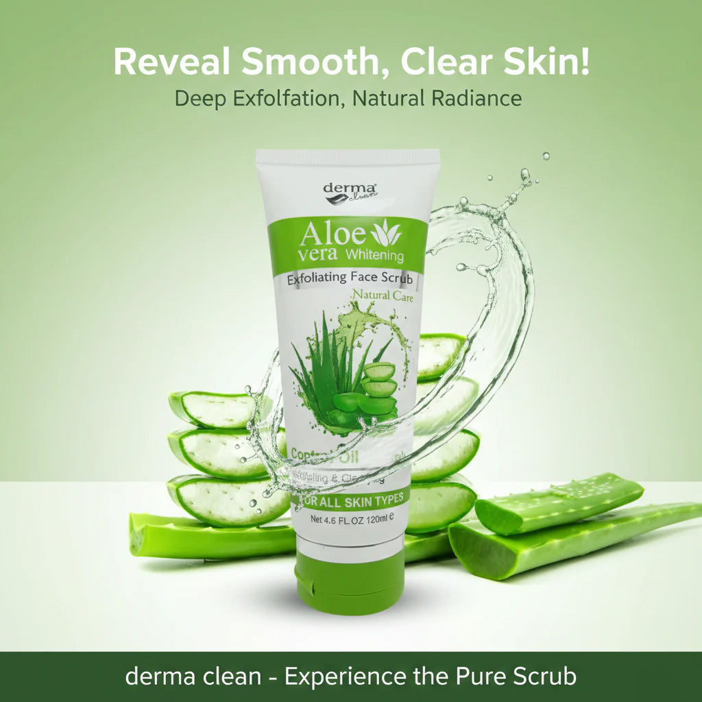 Aloevera Whitening Exfoliating Face Scrub
