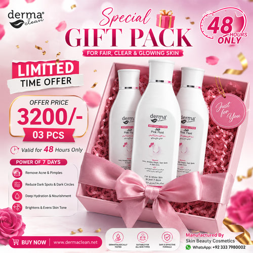 3D Pink Fluid Lotion Bundle – 3 Bottles