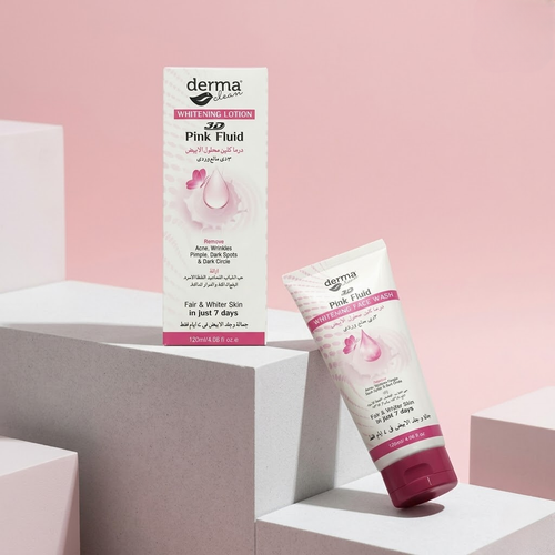 3D Pink Fluid Lotion + Face Wash