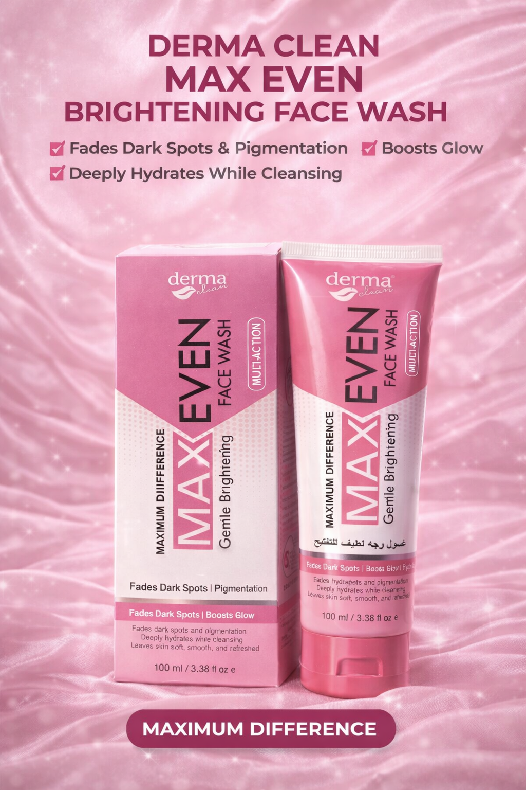 MAX EVEN Skin Brightening Facewash