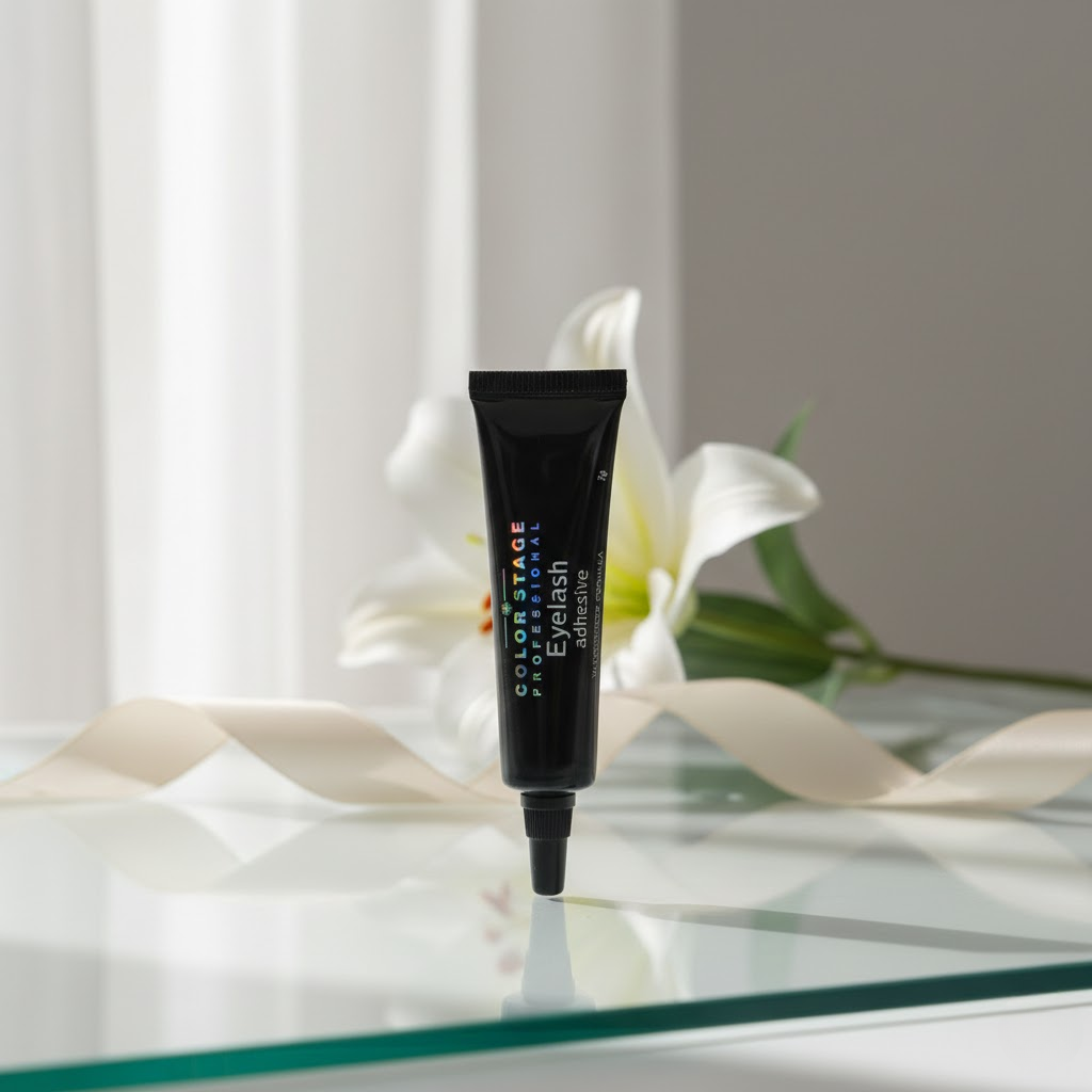 Color Stage Eyelash Adhesive: 24-Hour Super Hold, Waterproof Formula